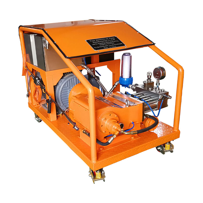 Mesin Pancutan Air Tekanan Tinggi Elektrik untuk Pembersihan Paip